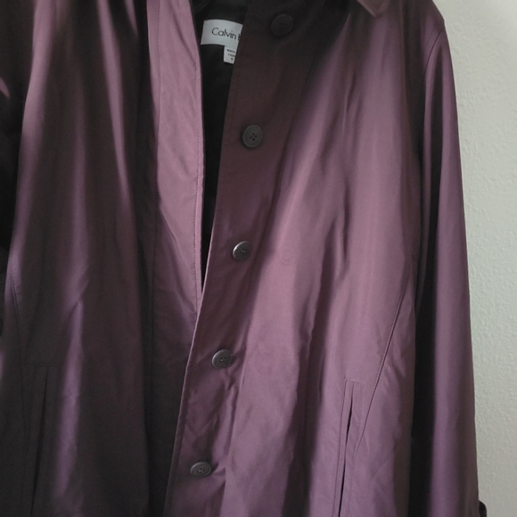 Calvin Klein Women's Purple Wool Line Jacket  Size 6 - Picture 7 of 12